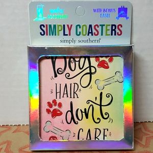 Simply Southern Square Coaster NWT